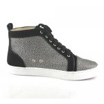 Christian Louboutin Louis Jeweled Silver Sneaker CL08020