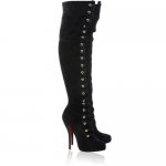 Christian Louboutin Button Up OTK Boot CL01025