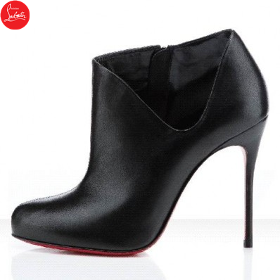 Canada Cheap Christian Louboutin Lisse 100mm Ankle Boots Black