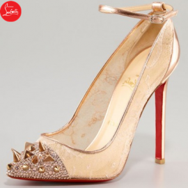 Christian Louboutin Pigalle Picks and Co 120mm Pumps Nude