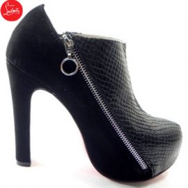 Christian Louboutin 4A 120mm Ankle Boots Black