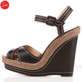 Christian Louboutin Almeria 120mm Wedges Black