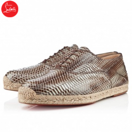 Christian Louboutin Esparfred Sandals Stone
