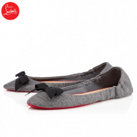 Christian Louboutin air loubi Cendre Flannel Womens Travel-slipp