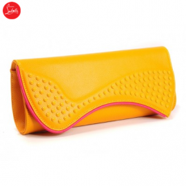 Christian Louboutin Pigalleclutch Yellow