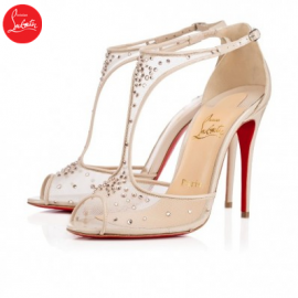 Christian Louboutin patinana Version Light Silk 100mm Fishnet Women