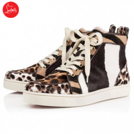 Christian Louboutin rantus orlato women's flat Testa Di Moro Printed