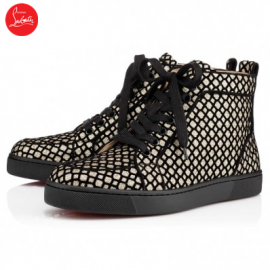 Christian Louboutin rantus orlato women's flat Platine Glitter W